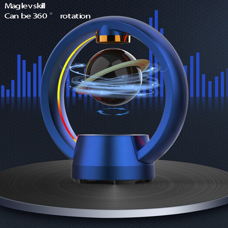 Magnetic Levitating Computer Ornament Bluetooth Speaker