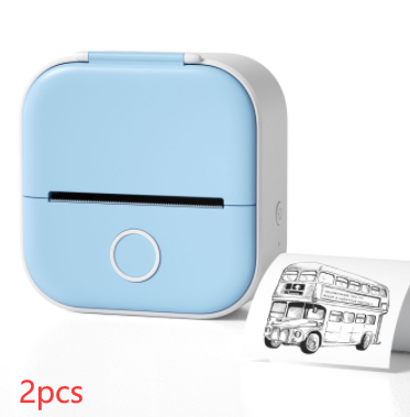 Portable Mini Thermal Label Photo Printer
